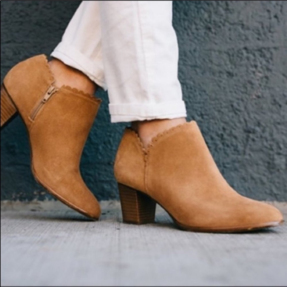 Jack Rogers Marianne Suede Booties - Picture 2 of 12